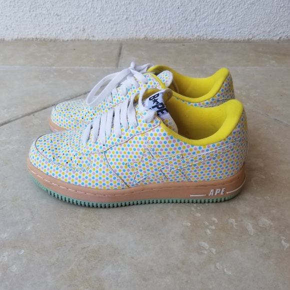 A Bathing Ape Bapesta FS-001 Pink/Sax - Picture 3 of 9